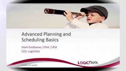 SyteLine APS Basics Demo