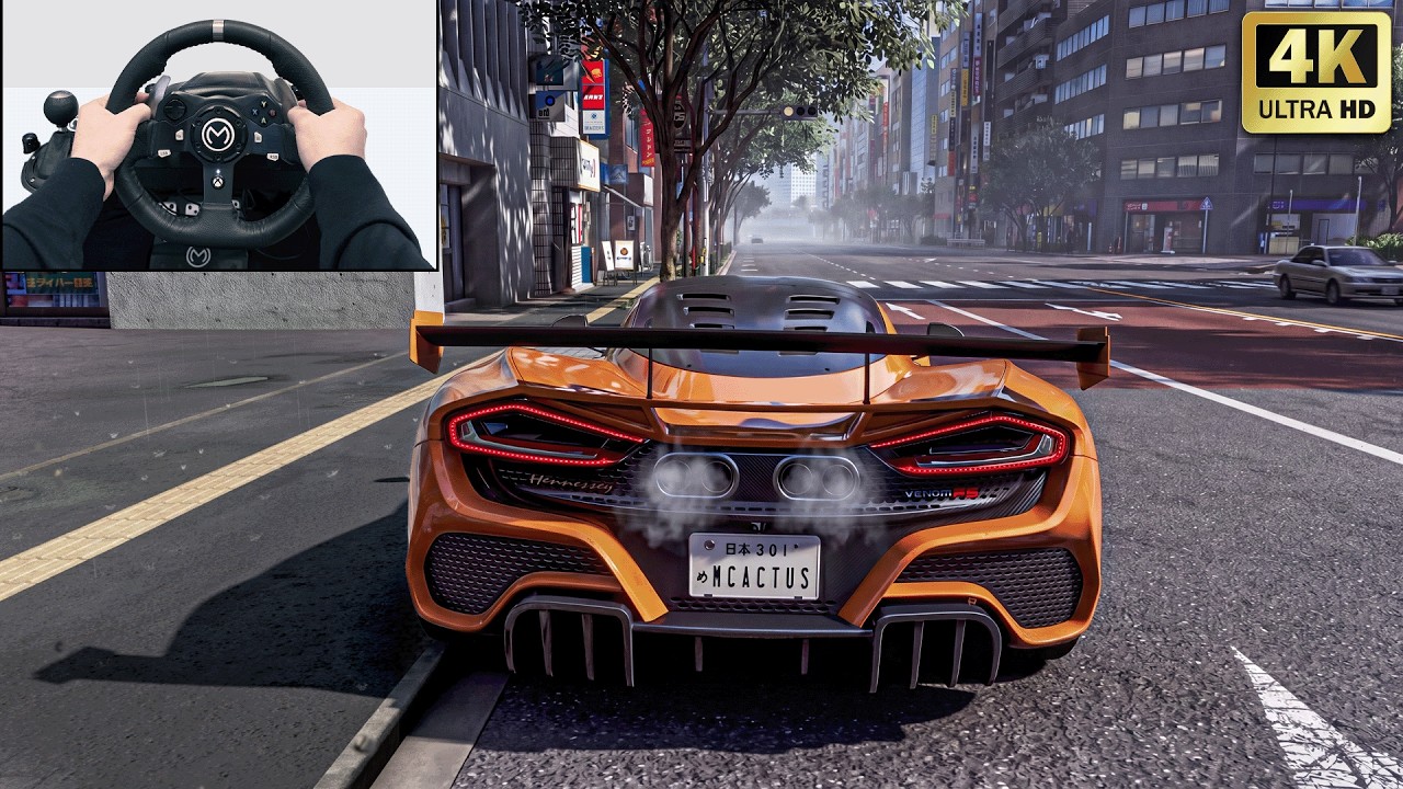 Hennessey Venom F5 - Forza Horizon 6 | Steering Wheel Gameplay