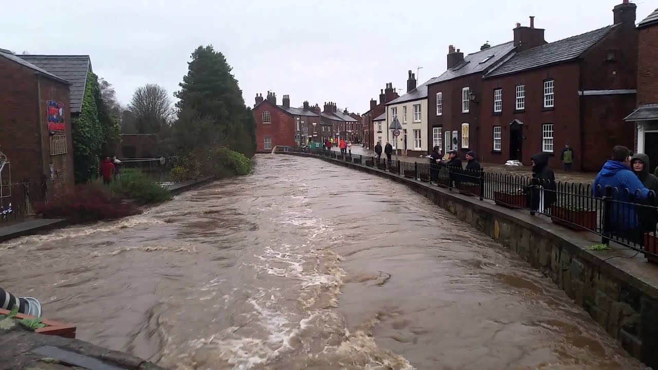 Croston Flood December 2015 YouTube