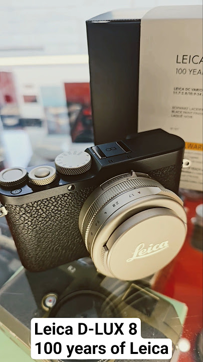 The Leica D-LUX 8 '100 years of Leica'