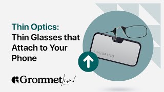ThinOptics are Thin Reading Glasses that Attach to Your Phone | Grommet Live