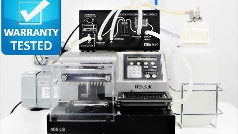 BioTek 405 LS Microplate Washer 405LSRS /w ultrasonic capabilities [BOSTONIND] - 17115