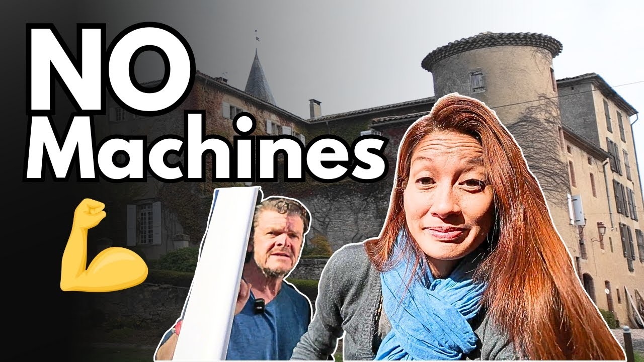 Château Restoration DIY – Rebuilding the Gate with Heavy Stone