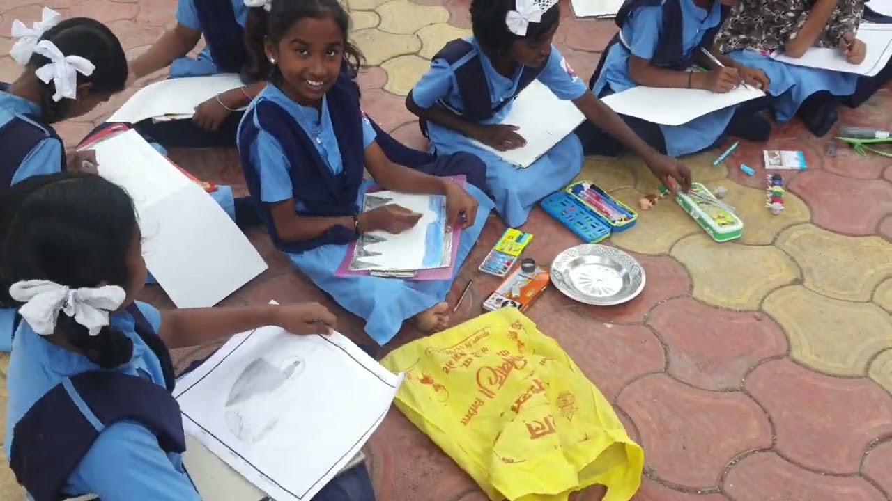 बालकला महोत्सव २०२५ पी.एम.श्री.जि.प.प्रशाला तुर्काबाद ( ख) #Rokade Art's