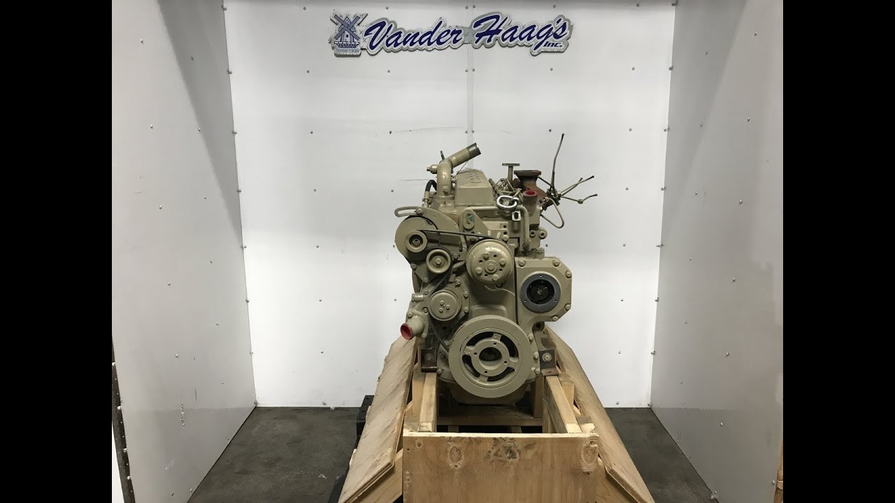 0 John Deere 6068TF Engine Assembly - 25115805 - YouTube