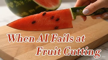 When AI Fails at Fruit Cutting - Watermelon Edition