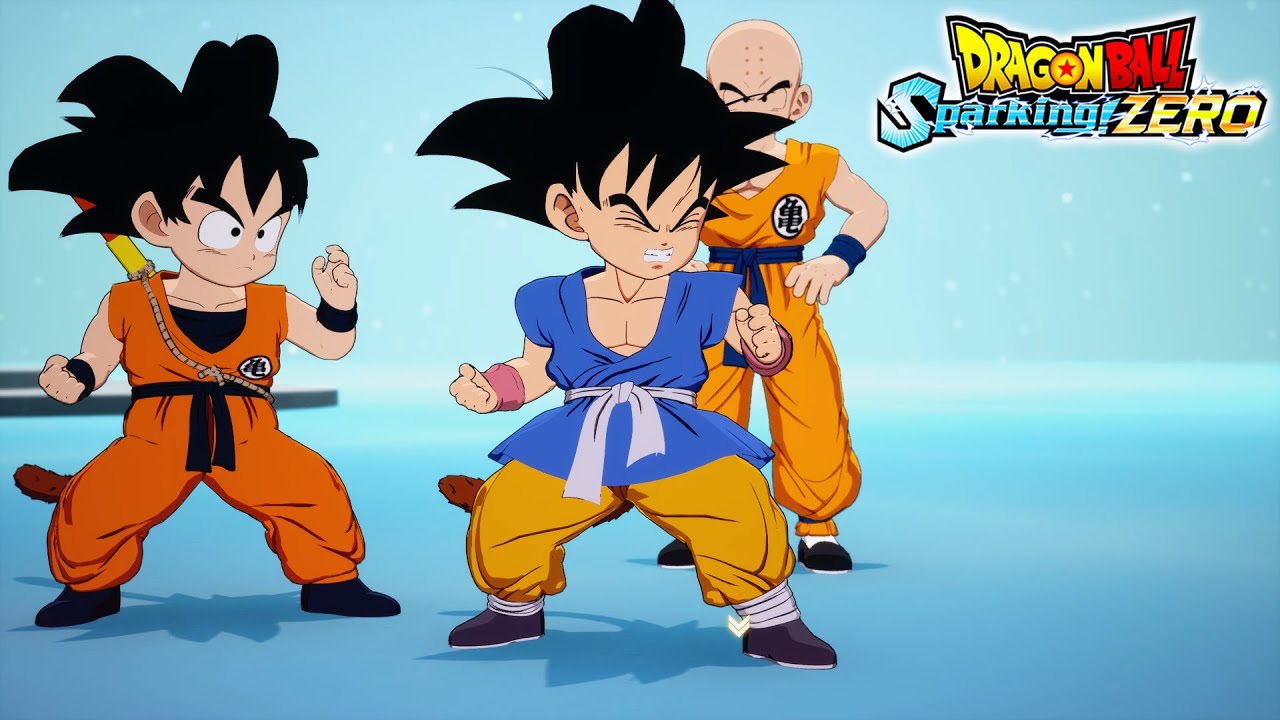 Goku (Teen), Goku (GT) & Krillin vs Penzy, Glorio & Roasie | Dragon Ball: Sparking! ZERO Gameplay