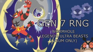 Pokemon Gen 7 Wormhole RNG - A Legendary Guide