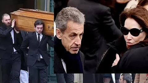 Obsques de Pal Sarkozy : l'motion de Carla, Nicola...