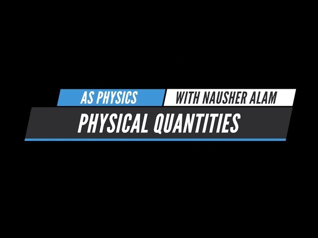 Teaching Circle AS Physics: Physical Quantities