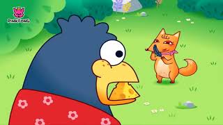 The Crow and the Fox   Aesop's Fables   PINKFONG Story Time for Children 00 00 09 00 02 21