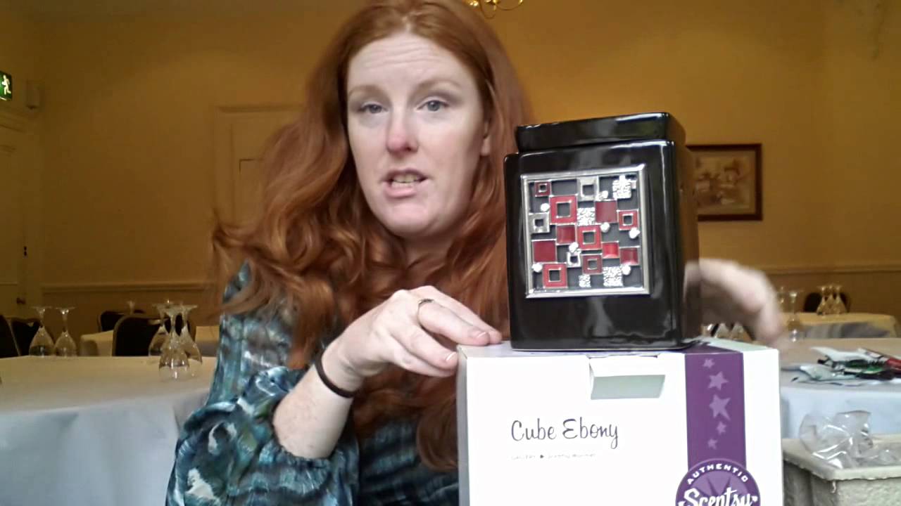 Scentsy Scented Candles - Scentsy Ebony Cube Warmer Review - YouTube