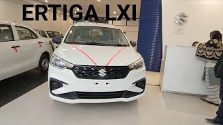 Maruti suzuki Ertiga LXI O | Ertiga Base model |₹ - 8.69* lakh in Hindi.