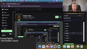 Livestreaming (working on $BACKER) DOXXED Dev (Day 7 of streaming every day until $100k Market Cap)