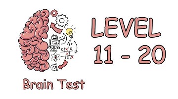 Brain Test Puzzle Answers Level 11 12 13 14 15 16 17 18 19 20