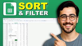 How to Sort and Filter Data in Google Sheets - Full Guide (2026)