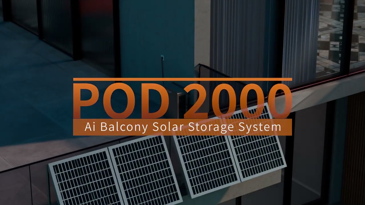 " AI+EMS"  Plug  and  Play  Balcony  ESS  ---POD 2000
