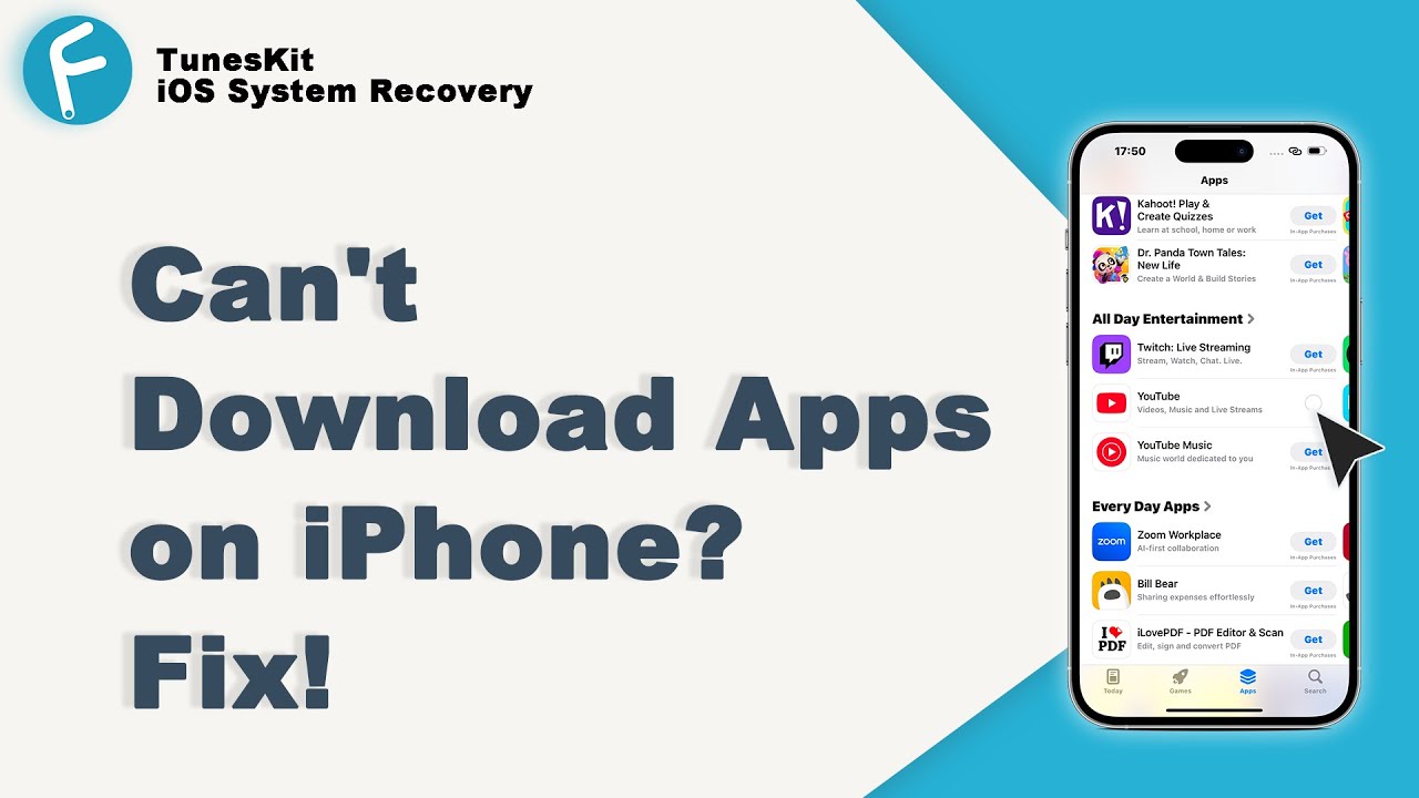 Why Can't I Download Apps on My iPhone(Quick Fix!) - YouTube