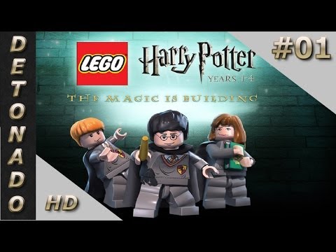 Lego Harry Potter 1-4 Detonado #01 