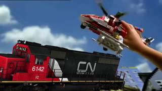 A Train Has Fallen Into The River In Lego City!