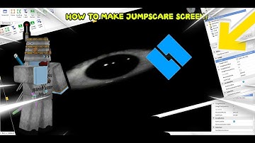 HOW TO MAKE JUMPSCARE SCREEN ROBLOX STUDIO!