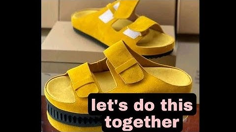 let me show how I made this footwear |from start to finish|