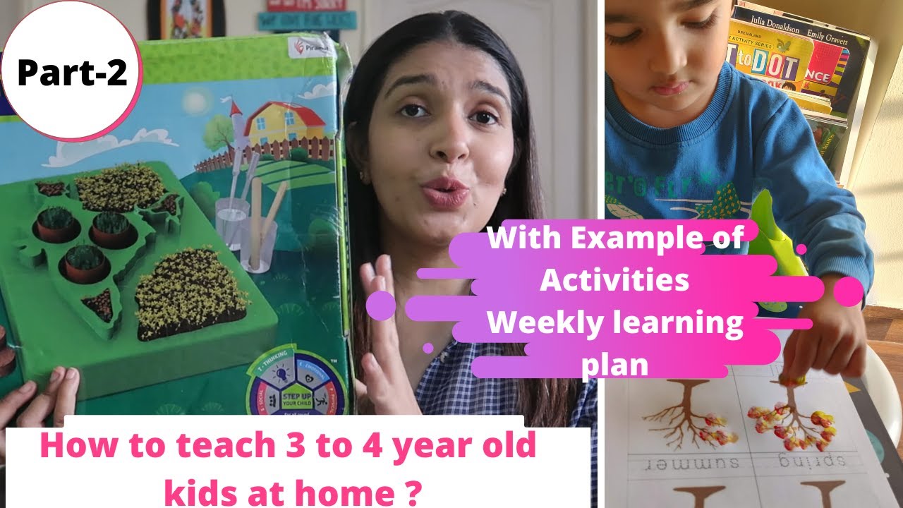 Example Of How To HOMESCHOOL 3 To 4 Year Old Kids Weekly Example Of How To HOMESCHOOL 3 To 4 Year Old Kids Weekly
