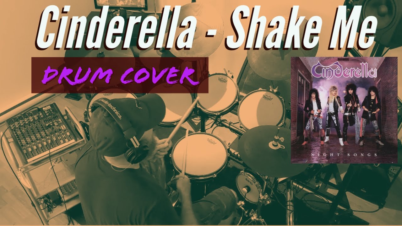 Cinderella - Shake Me Drum Cover by Travyss Drums