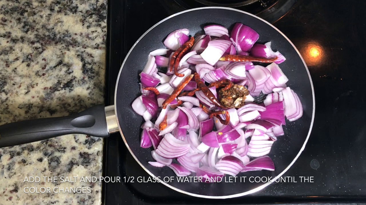 Onion Chutney making for breakfast | Vijj’s Kitchen Hub.