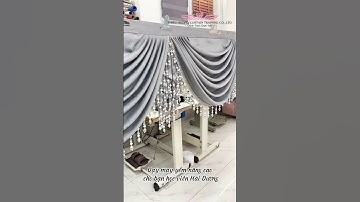 Dạy may yếm rèm hiện đại