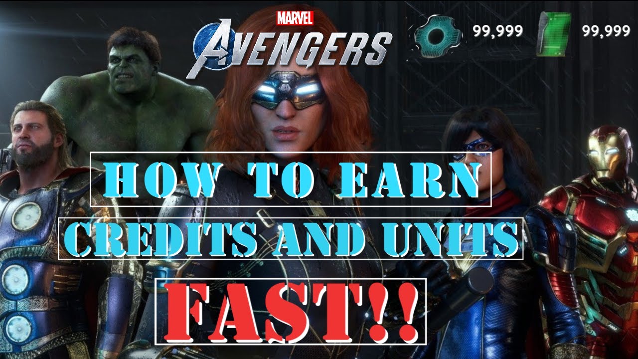 Marvel's Avengers | How to get Credits and Units FAST!| Instant Method