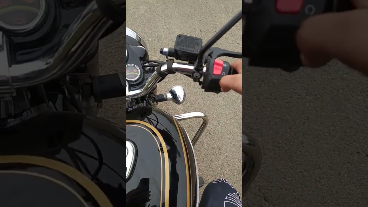 COLD STARTING  BULLET 350 STANDARD ||NEW BULLET 2023 MODEL|| ARABIAN BULLET@350