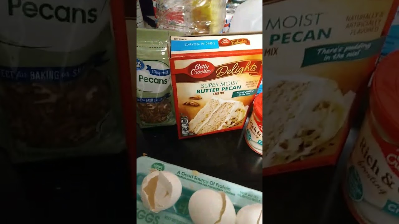 Пирог с пеканом и маслом от Бетти Крокер 🎂 все, что вам нужно для этого рецепта 😋