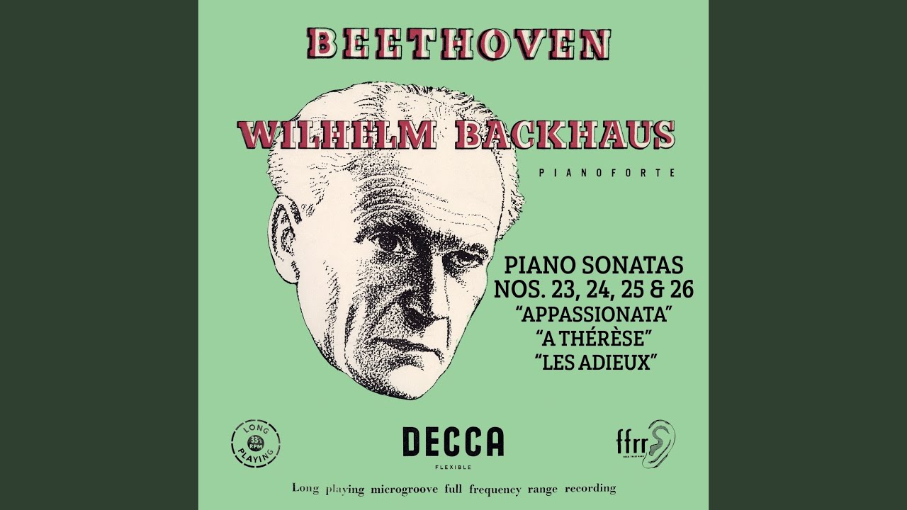 Beethoven: Piano Sonata No. 23 in F Minor, Op. 57 