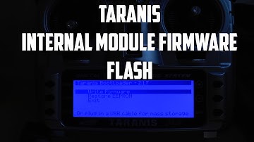 Frsky Taranis X9D internal module firmware flash