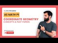 Master Coordinate Geometry for AS Math P1 π | Concepts & Practice Past Papers