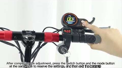 KuKirin M4&M4 Pro speed limit adjustment video （限速调节视频英文）