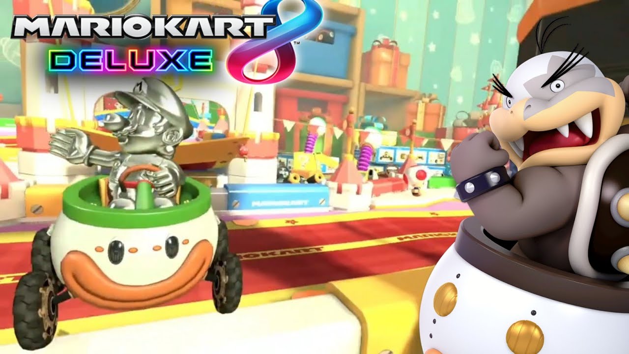 Mario Kart 8 Morton Koopa Jrmetal Mario Stream Funny Highlights 