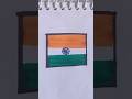Indian flag drawing|india national flag drawing| #Art #India #flag #republicday #drawing