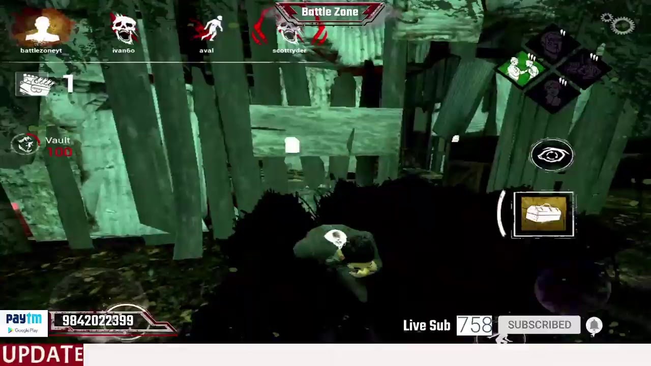 Dead By Daylight MOBILE Tamil Gameplay LIVE WITH BattleZoneYT || PUBG ...