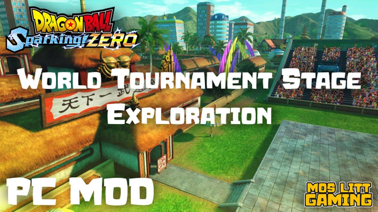 Sparking Zero PC MOD: World Tournament Stage (No Crowd) (MBR)