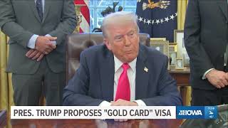Trump says he will offer 'gold cards' for $5 million path to citizenship, replacing investor visas