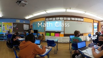 Middle School - Math Class - 360 Video