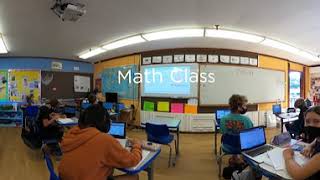 Middle School  Math Class  360 Video