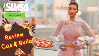 รีวิว ซาซ่ามากินพิซซ่า อะฮ่า อะฮ่า 🍕🧇 | The Sims 4 | Home Chef Hustle | Review Cas/Build/Buy