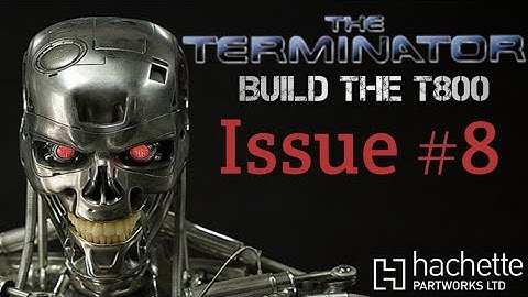 Build the terminator issue 8 - Right palm and thumb