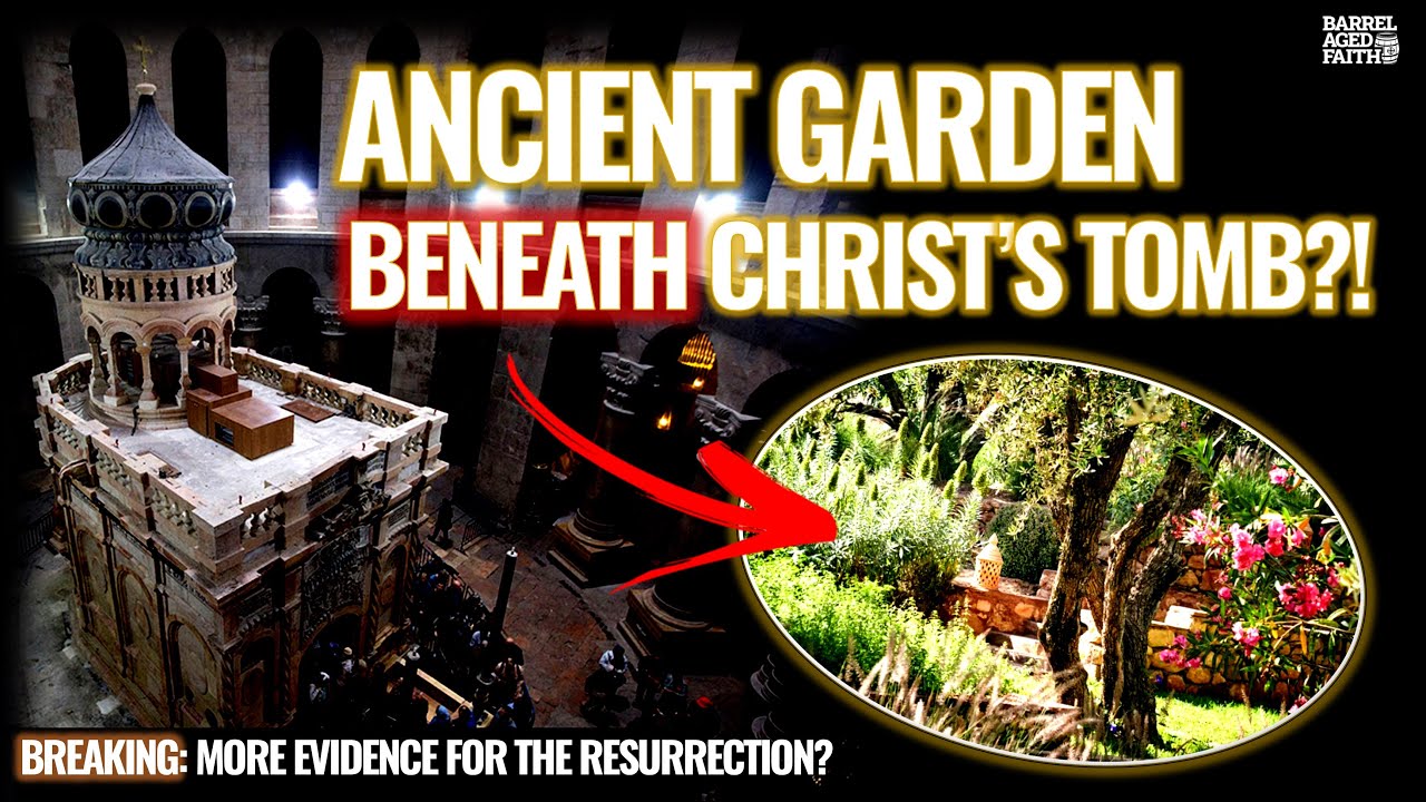 Breaking! Ancient Garden Discovered Beneath Christ's Tomb in the Church