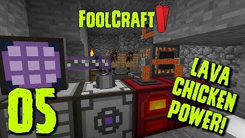 FoolCraft 2 Solo: Episode 5 - Lava Chicken Power!