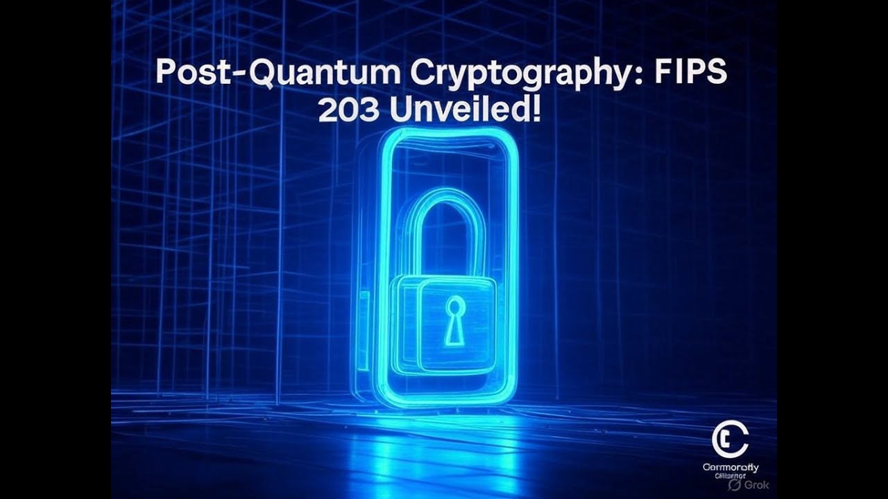 FIPS 203 Post-Quantum Cryptography - YouTube
