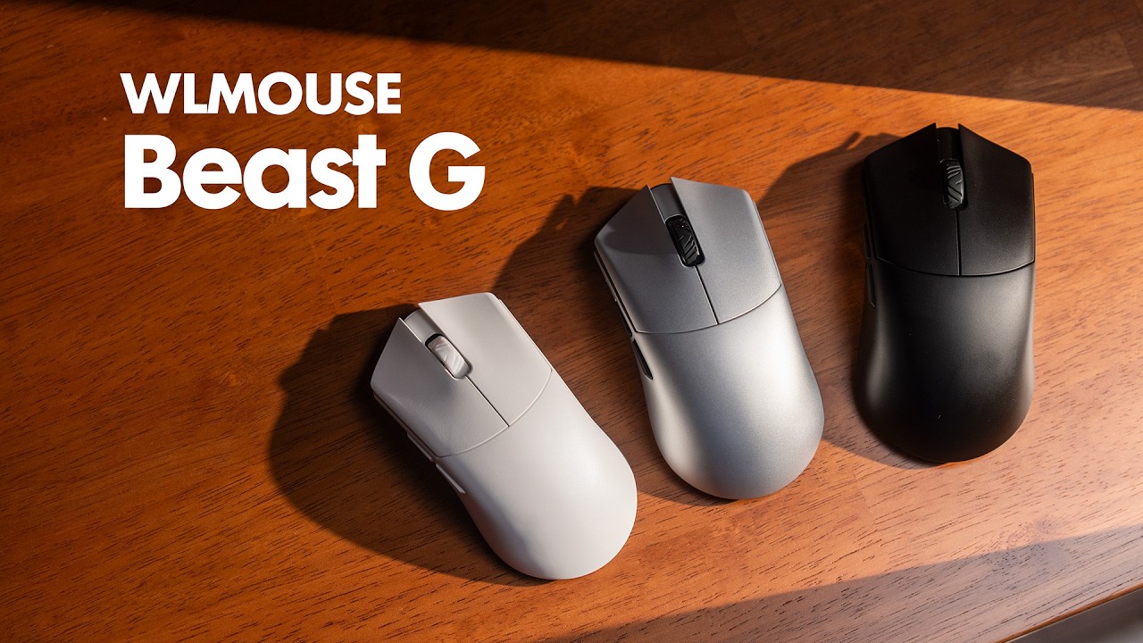 A New Material Mouse from WLMouse?! Beast G Series - YouTube